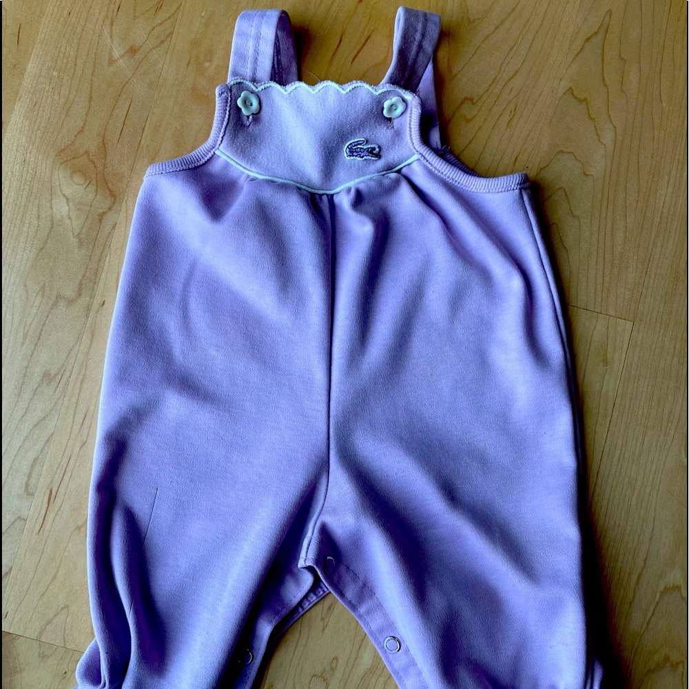 Vintage izod infant purple jumper